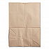Grocery Paper Bags, 1/6 BBL Size, Extra Heavy-Duty, 75# Basis Weight, 12