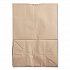 Grocery Paper Bags, 1/8 BBL Squat Size, Heavy-Duty, 57# Basis Weight, 10.5