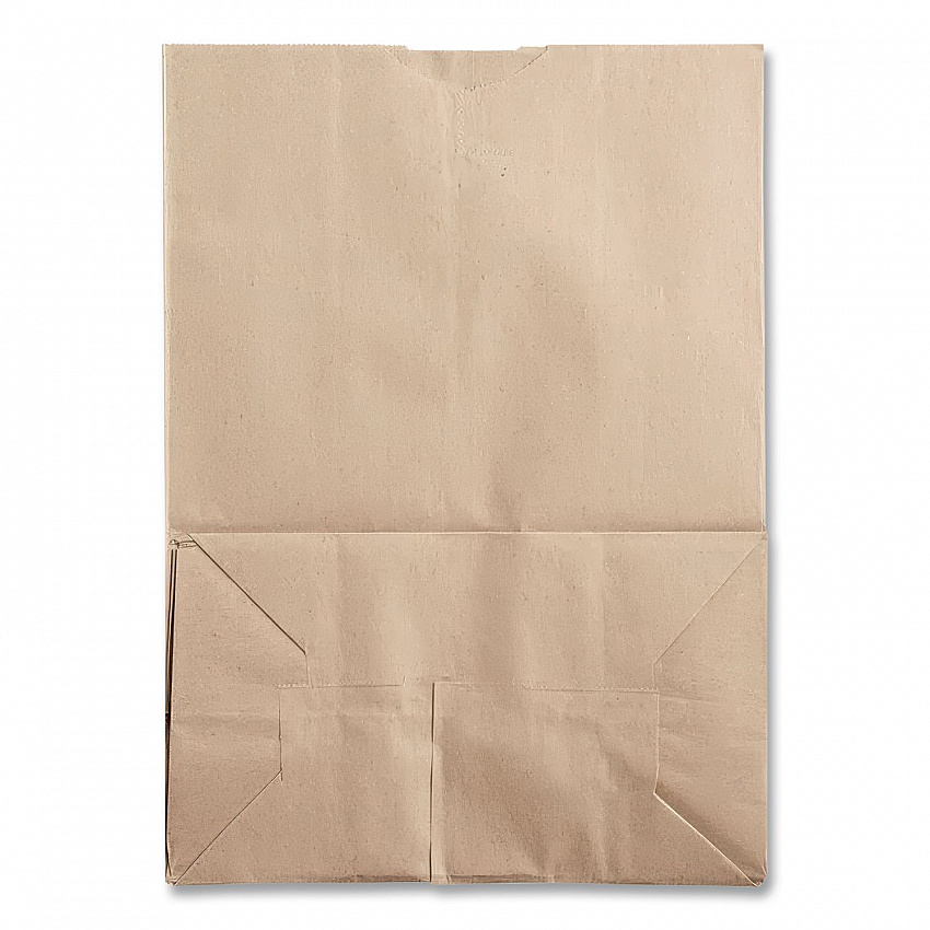 Grocery Paper Bags, 1/8 BBL Squat Size, Heavy-Duty, 57# Basis Weight, 10.5" x 6.25" x 13.88", Kraft, 500/Bundle (SK1857)