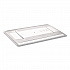 Food/Tote Box Lids, 26 x 18, Clear, Plastic (3302CLE)