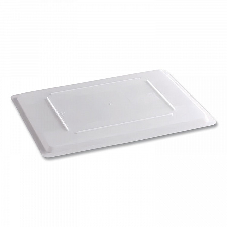 Food/Tote Box Lids, 26 x 18, White, Plastic (3502WHI)