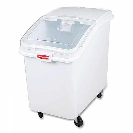 ProSave Mobile Ingredient Bin, 30.86 gal, 18 x 29.75 x 28, White, Plastic (360388WHI)