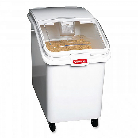 ProSave Mobile Ingredient Bin, 30.86 gal, 18 x 29.75 x 28, White, Plastic (360388WHI)