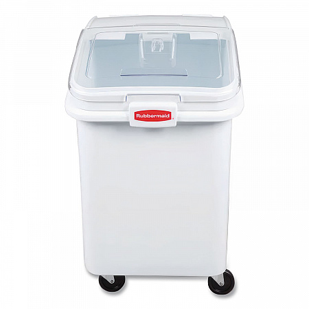 ProSave Mobile Ingredient Bin, 30.86 gal, 18 x 29.75 x 28, White, Plastic (360388WHI)
