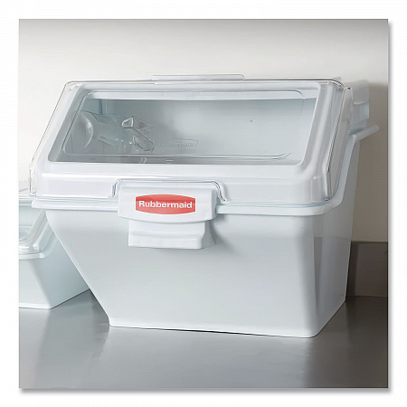 PROSAVE Shelf Ingredient Bin, 19.2 x 23.5 x 16.88, White, Plastic (FG9G5800WHT)