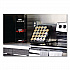 Onyx Breakroom Organizers, 3 Compartments, 6 x 6 x 18, Steel Mesh, Black (3290BL)