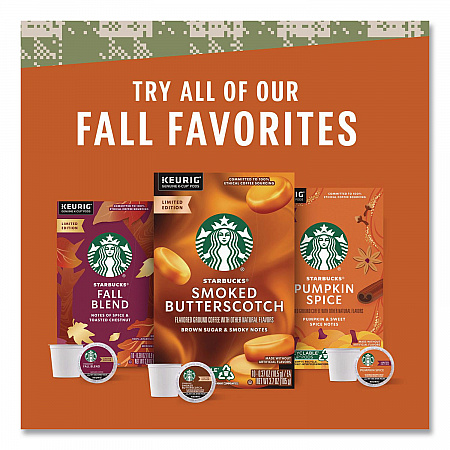 Pumpkin Spice Coffee K-Cup, 22/Box (12412028)