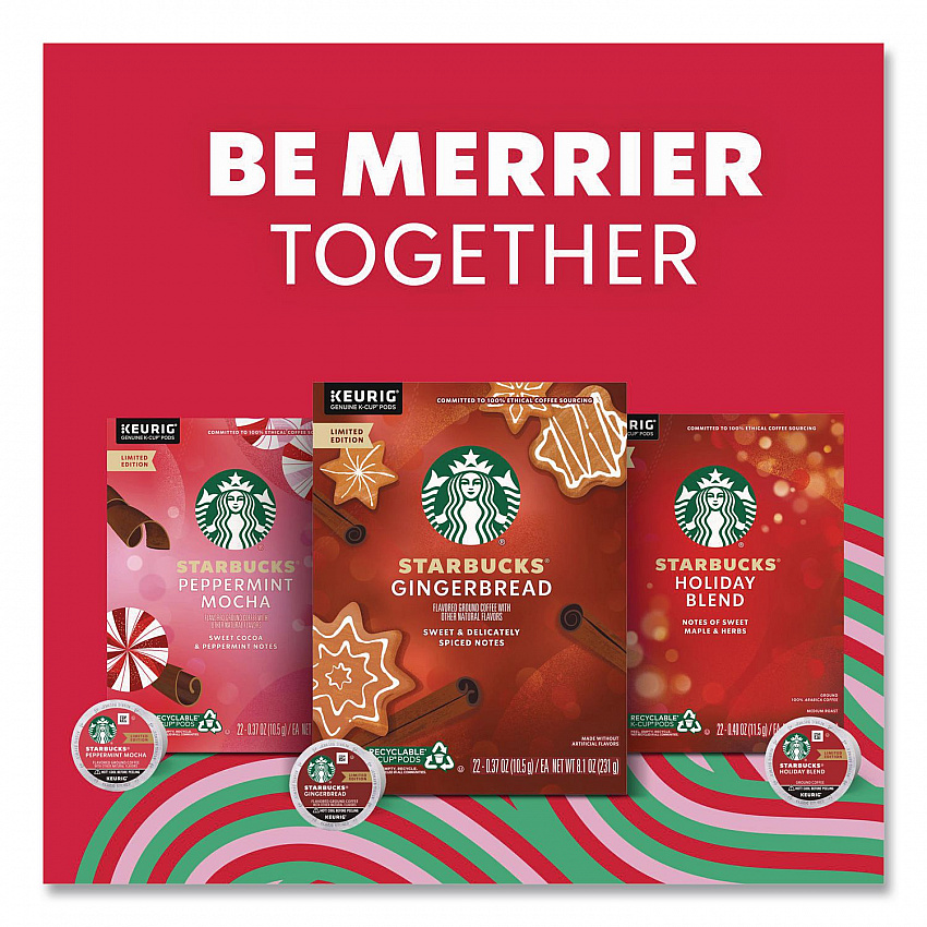 Holiday Blend K-Cup, 22/Box (12412029)