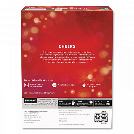 Holiday Blend K-Cup, 22/Box (12412029)