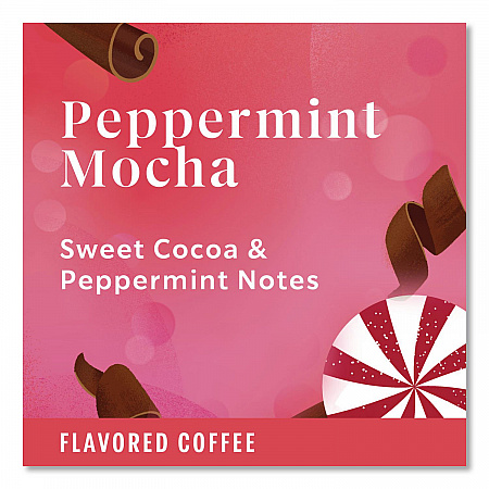 Peppermint Mocha K-Cup, 22/Box (12437832)