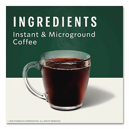 VIA Ready Brew Coffee, 0.11 oz, Italian Roast, 8/Pack, 12 Packs/Carton (12407838)