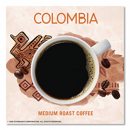 VIA Ready Brew Coffee, Colombia, 1.4 oz Packet, 8/Pack (12407839)