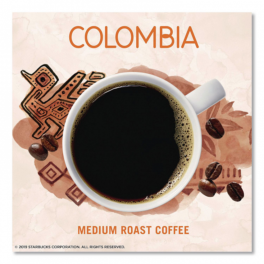 VIA Ready Brew Coffee, Colombia, 1.4 oz Packet, 8/Pack (12407839)
