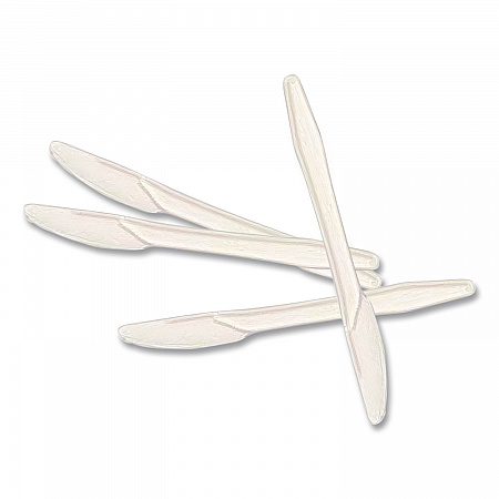 Harvest Fiber Knife, Lightweight, Plastic, White, 1,000/Carton (HSK01)