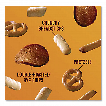 Gardetto's Snack Mix, Original Flavor, 5.5 oz Bag, 7/Box (SN14868)
