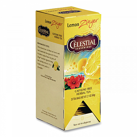 Tea, Herbal Lemon Zinger, 25/Box (031010)