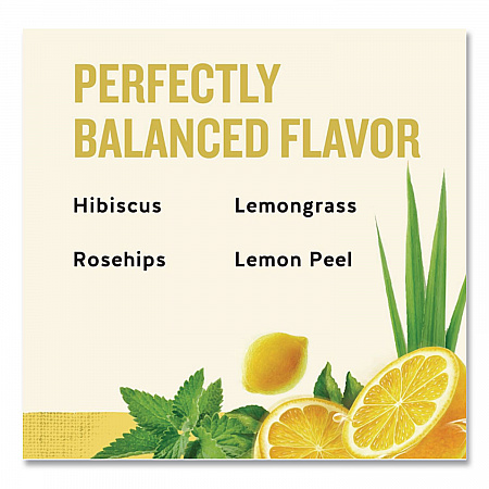 Tea, Herbal Lemon Zinger, 25/Box (031010)