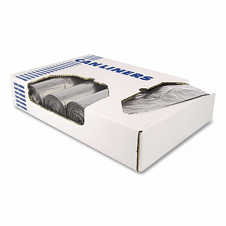 Linear Low-Density Can Liners, 45 gal, 1.7 mil, 39