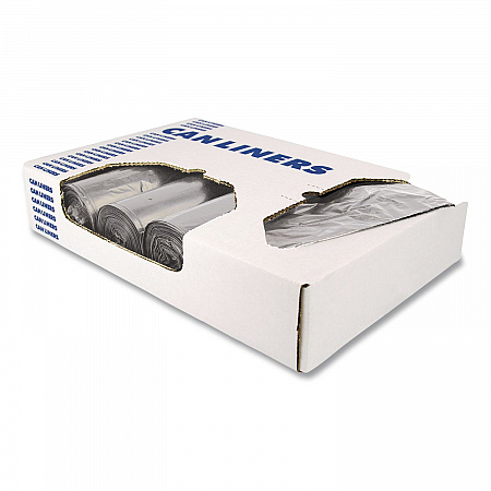Linear Low-Density Can Liners, 55 gal, 1.7 mil, 39