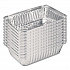 Aluminum Oblong Pan, 2.25 lb, 5.94 x 8.44 x 1.81, Silver, 500/Carton (206230)