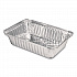 Aluminum Oblong Pan, 2.25 lb, 5.94 x 8.44 x 1.81, Silver, 500/Carton (206230)