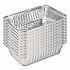 Aluminum Oblong Pan, 1.5 lb, 5.13 x 7.06 x 1.69, Silver, 500/Carton (206030)