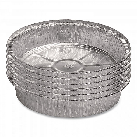 Round Aluminum Container, 24 oz., 7