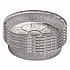 Round Aluminum Container, 24 oz., 7