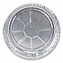 Round Aluminum Container, 24 oz., 7