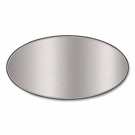 Round Aluminum Container with Lid, 48 oz, 9