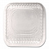 Plastic Dome Lid, 8.25 x 8.25 x 1.5, Clear, 500/Carton (4048DL)