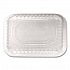 Plastic Dome Lids, Fits Oblong Pans 2061/2062, 8.25 x 5.88, Clear, 500/Carton (2062DL)