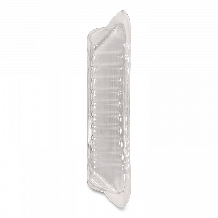 Plastic Dome Lid, Rectangle, Fits 1 lb Oblong Pan 2060, Clear, 500/Carton (2060DL)