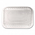 Plastic Dome Lid, Rectangle, Fits 1 lb Oblong Pan 2060, Clear, 500/Carton (2060DL)