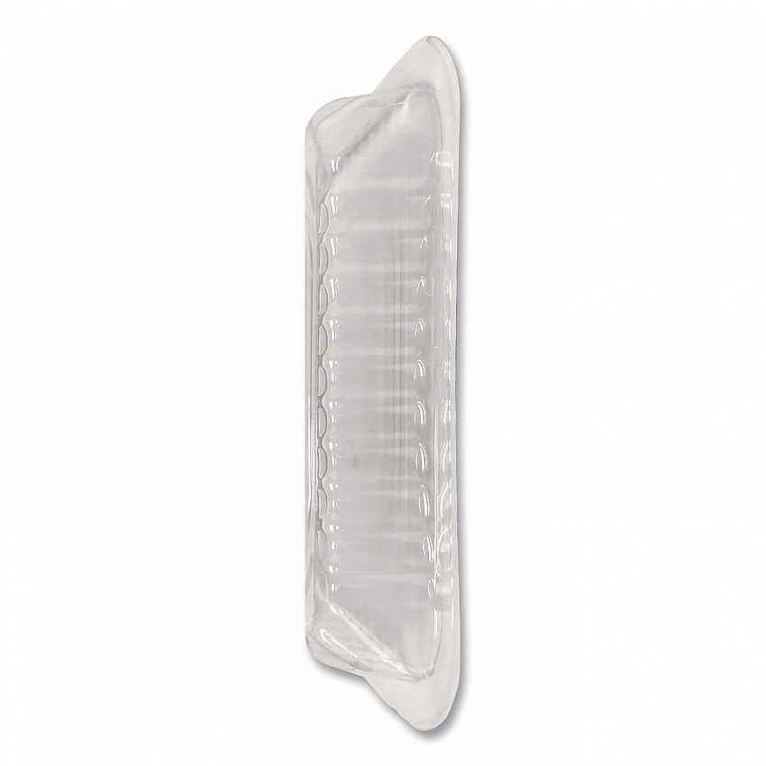 Plastic Dome Lids, Fits 1 lb Oblong Pan, Clear, 1,000/Carton (2059DL)