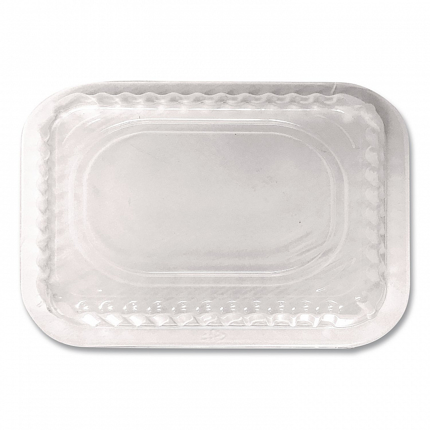 Plastic Dome Lids, Fits 1 lb Oblong Pan, Clear, 1,000/Carton (2059DL)