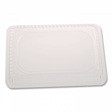 Plastic Dome Lids, Fits 1 lb Oblong Pan, Clear, 1,000/Carton (2059DL)