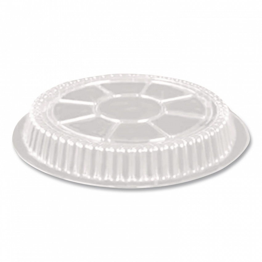 Plastic Dome Lid, 8.25" Diameter x 0.88" h, Clear, 500/Carton (2058DL)