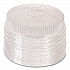 Round Plastic Dome Lid, Embossed, Fits 212/213, 16