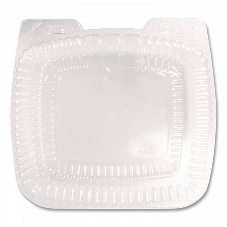 Handi-Lock Single Compartment Food Container, 60 oz, 8.63 x 3 x 9, Clear, Plastic, 200/Carton (6010S200)