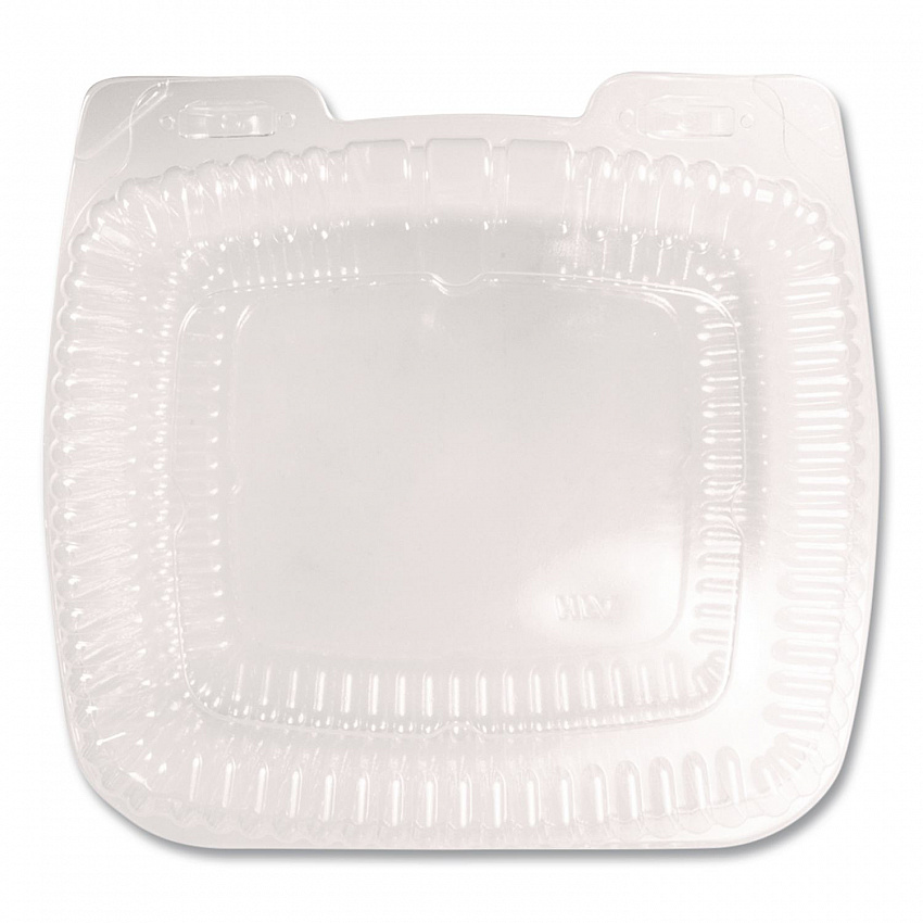 Handi-Lock Single Compartment Food Container, 60 oz, 8.63 x 3 x 9, Clear, Plastic, 200/Carton (6010S200)