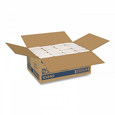 Tissue for Safe-T-Gard Dispenser, 2-Ply, White, 200 Sheets/Pack, 40 Packs/Carton (10440)