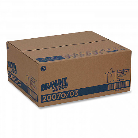 Medium Duty Premium DRC Wipers, 1-Ply, 9.25 x 16.3, Unscented, White, 90/Box (2007003)