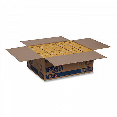 Lightweight Disposable Shop Towels, 9.1 x 12.5, White, 200/Box (29316)