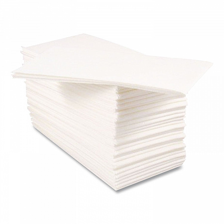 Dinner Napkins, 2-Ply, 15 x 17, White, 300/Carton (066038)