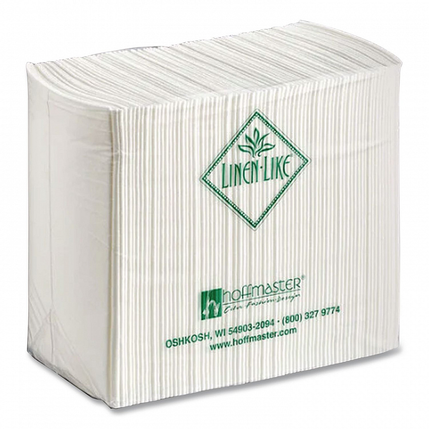 Dinner Napkins, 2-Ply, 15 x 17, White, 300/Carton (066038)