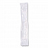 Economy Cutlery Kit, Fork/Knife/Napkin/Spoon, Plastic, White, 250/Carton (117799)