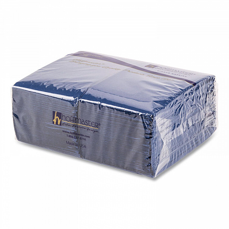 Dinner Napkins, 2-Ply, 15 x 17, Navy Blue, 1,000/Carton (180522)