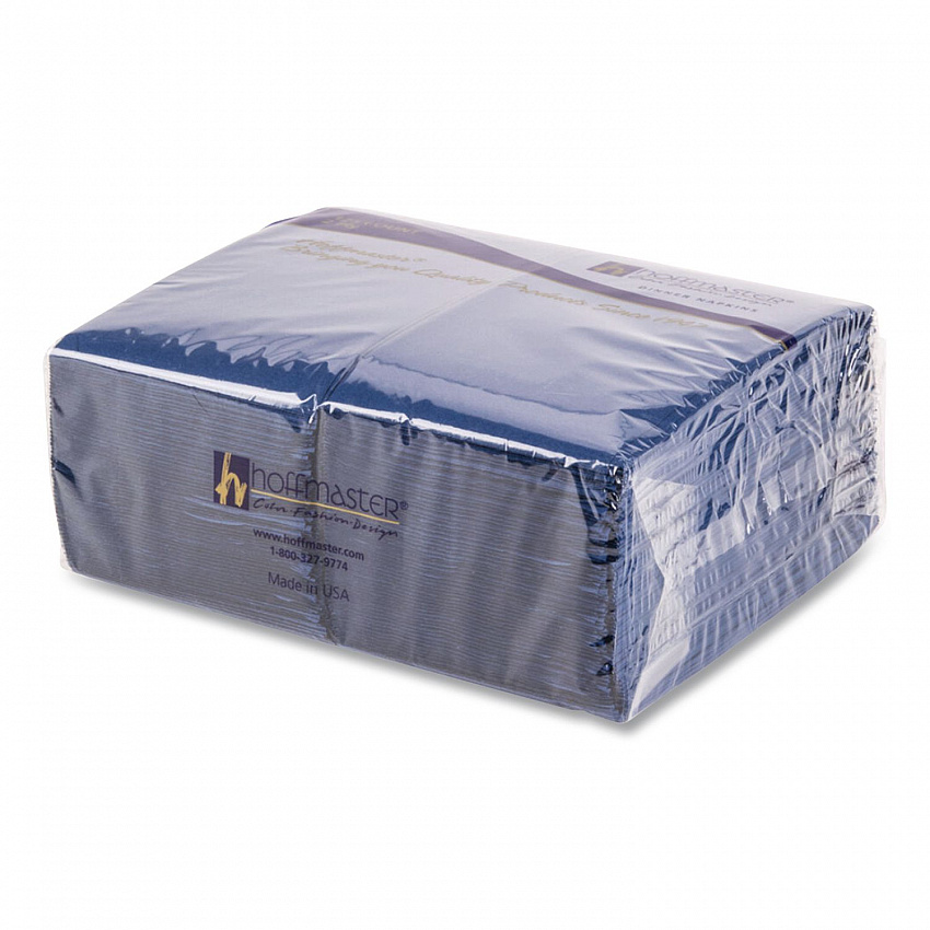 Dinner Napkins, 2-Ply, 15 x 17, Navy Blue, 1,000/Carton (180522)