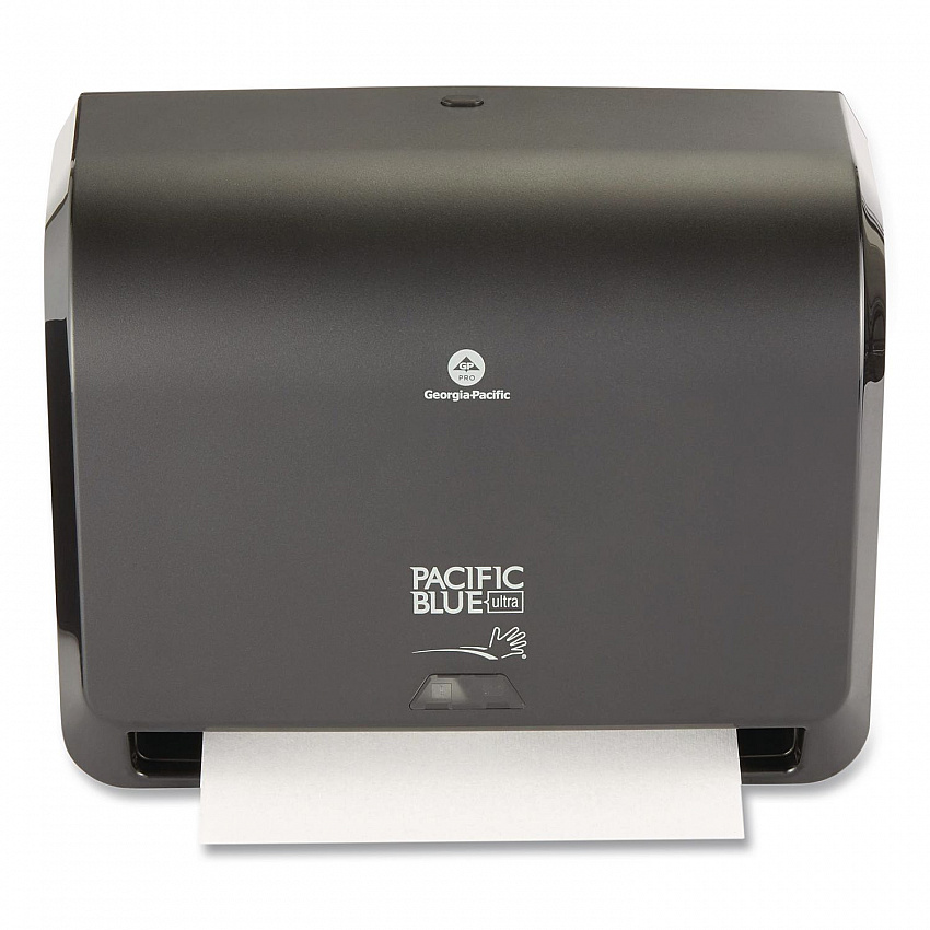 Pacific Blue Ultra Mini Paper Towel Dispenser, 14.56 x 7.38 x 11.56, Black (54518)